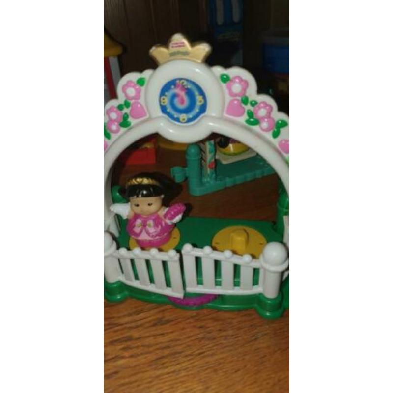 Little people Fisher Price set (supermarkt, sprookjestuin)