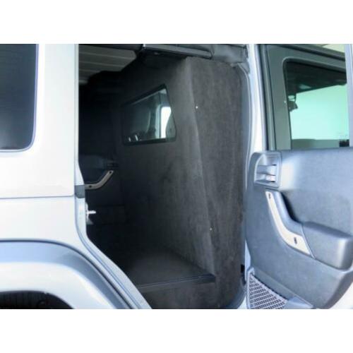 Jeep Wrangler JK Grijs Kenteken Ombouw