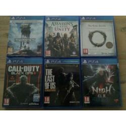 Diverse PS4 games