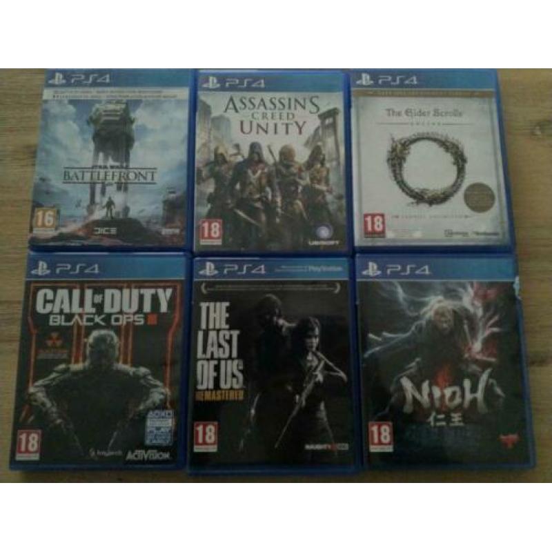 Diverse PS4 games