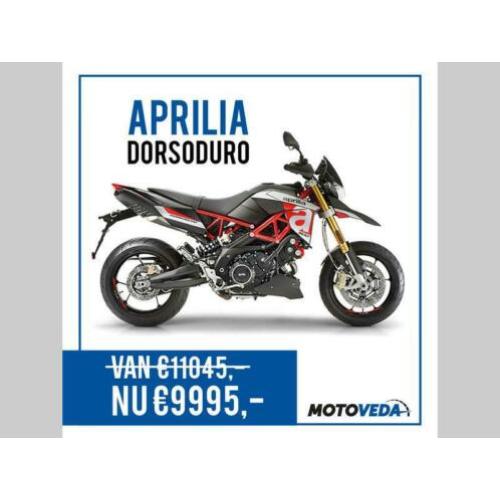 APRILIA DORSODURO 900 cc demo (let op de km stand)
