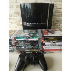 Ps3 inclusief games en accessoires.