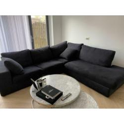 Antraciet loungebank