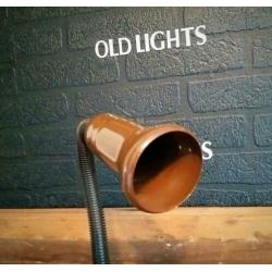 Retro klemlampje bureaulampje