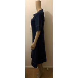 & Other Stories Donkerblauw Jurk Maat 38