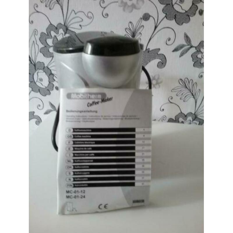 Eénkops koffiezetapparaatje voor onderweg