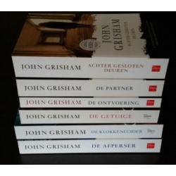 6 thrillers van John Grisham - o.a. De ontvoering