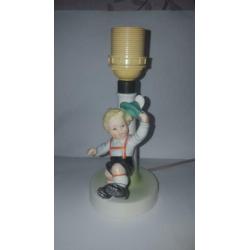 antiek lamp hummel / hummeltje dubbel gemerkt onderzeiden