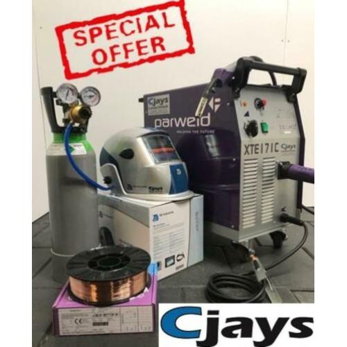 Actie Set voor de Beginner! Parweld XTE 171C Lasapparaat