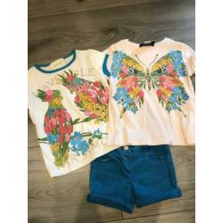 Gucci setje 2 t-shirts 1 broek kinderen