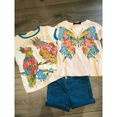 Gucci setje 2 t-shirts 1 broek kinderen
