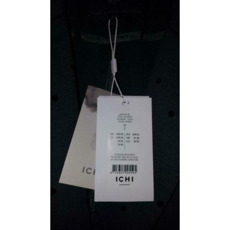 Ichi Kate dot blazer groen maat S nieuw en ongedragen