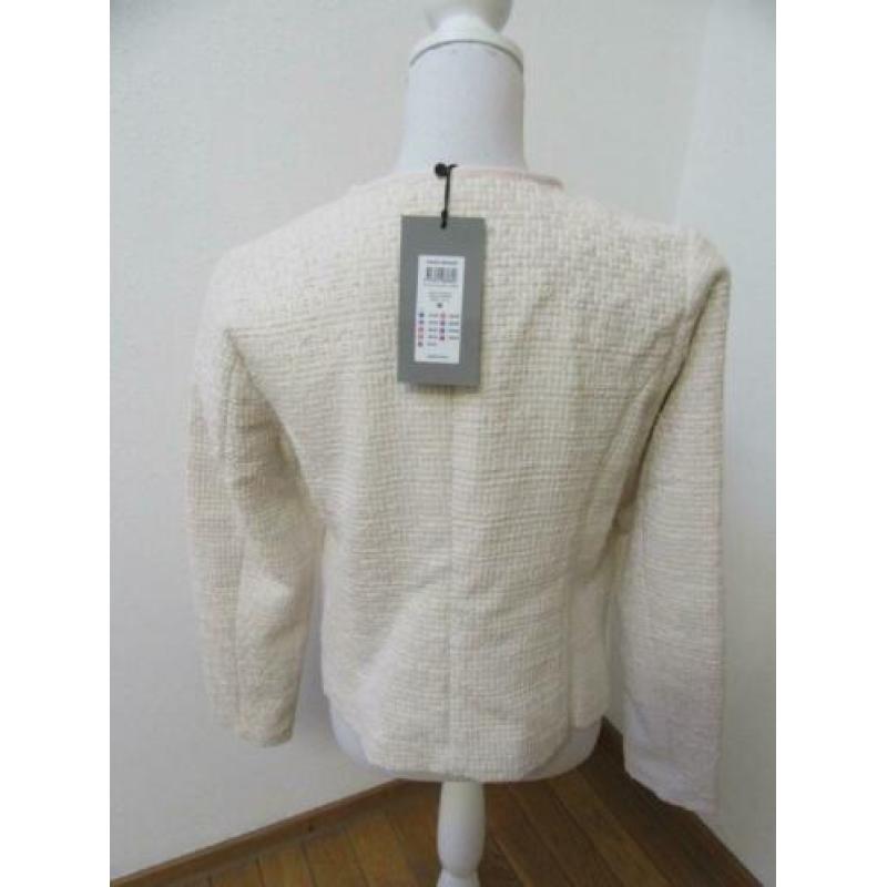 N21 NIEUW!! jasje VERO MODA room wit roze maat M 38/40