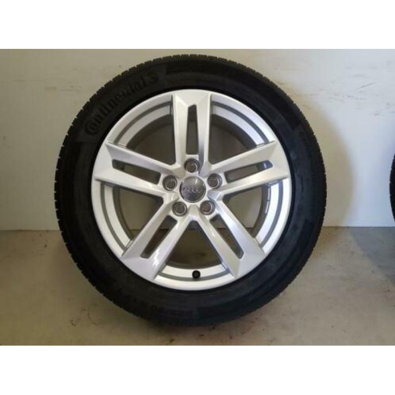 Nieuwe 17 inch audi A4 B9 velgen 225 50 17 continental zomer