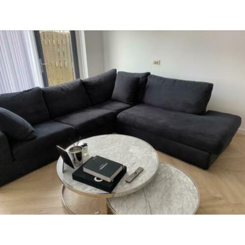 Antraciet loungebank