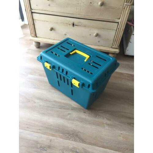 Katten vervoer box pet caddy opening aan de bovenkant