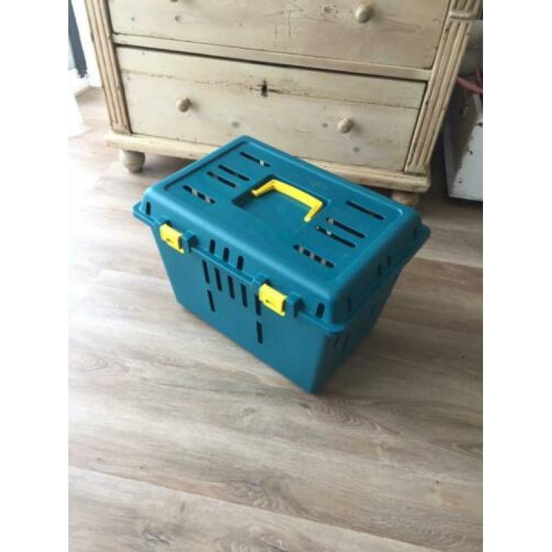 Katten vervoer box pet caddy opening aan de bovenkant