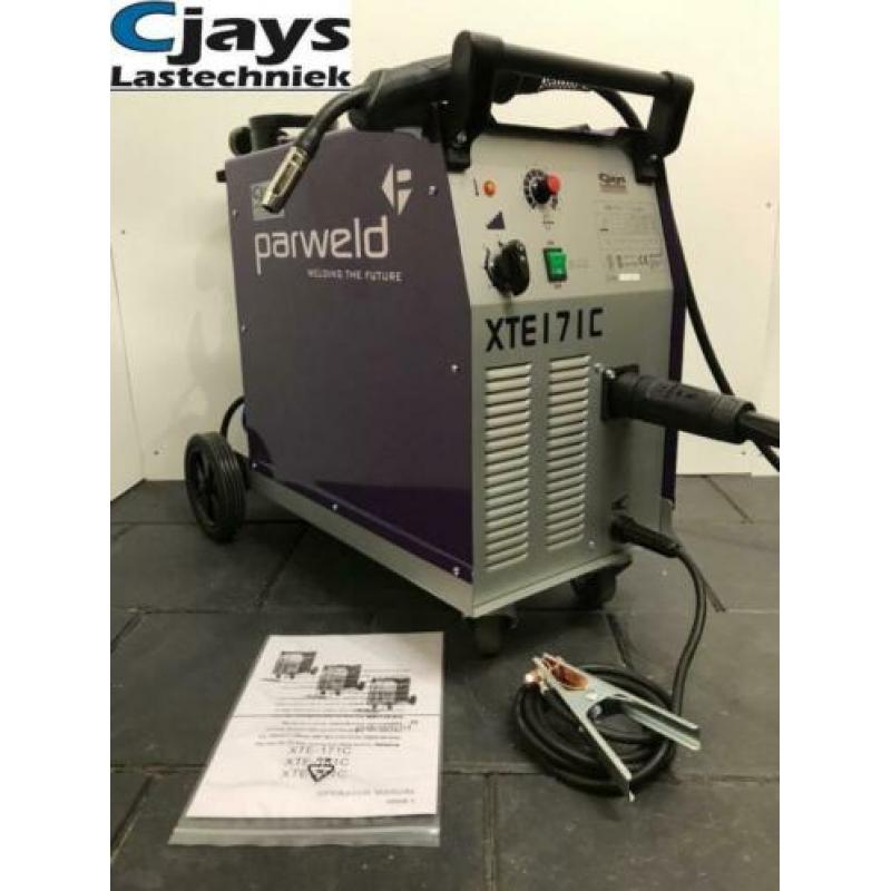Actie Set voor de Beginner! Parweld XTE 171C Lasapparaat