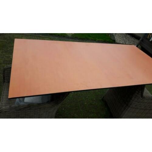 2 grote dikke zware platen trespa
