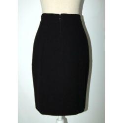 KENZO rokje, vintage rok, zwart, Mt. 36