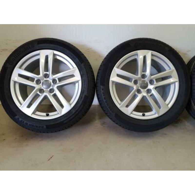 Nieuwe 17 inch audi A4 B9 velgen 225 50 17 continental zomer