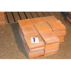 Verschillende soorten estrikken tegels terracotta