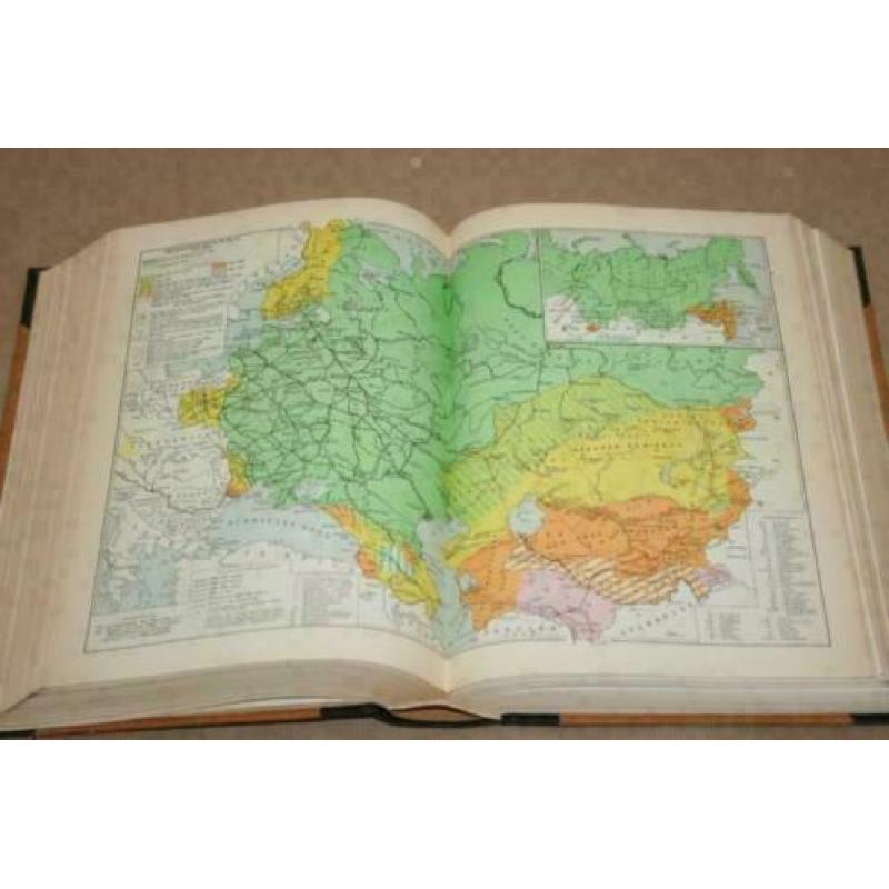 Encyclopedie van de Sovjet-Unie - Oude Duitse uitgave 1950!!