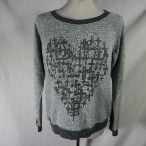 Sportieve grijze damestrui.Strass.Mt M