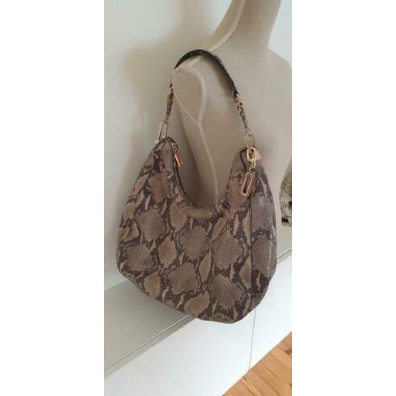 Tommy hilfiger hobo bag slangenprint nieuw