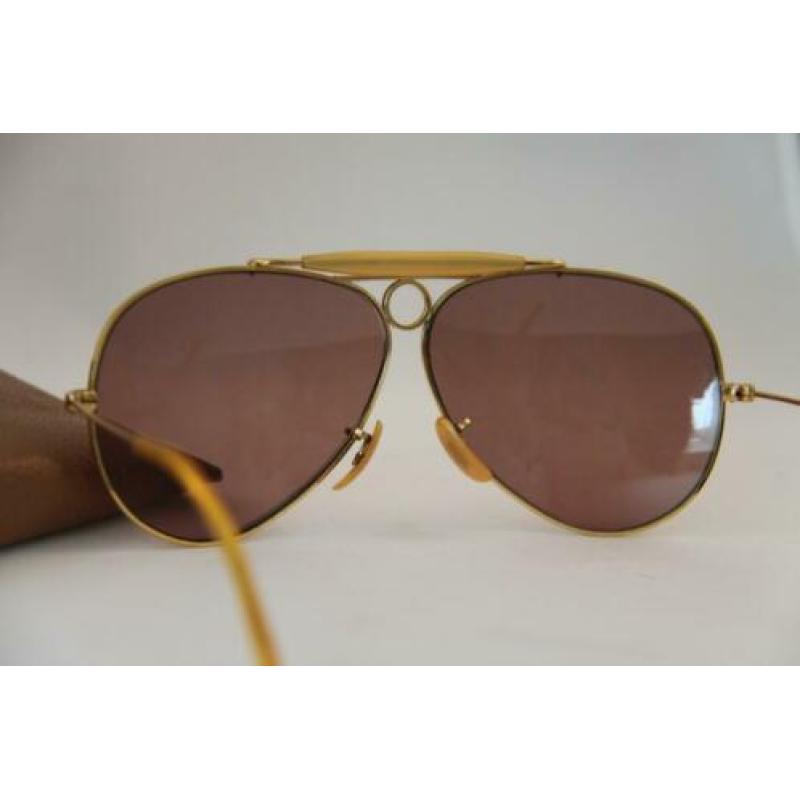 RAY BAN SHOOTER bullithole bruine lenzen