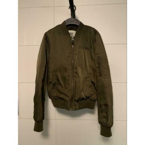Bomber jas leger groen
