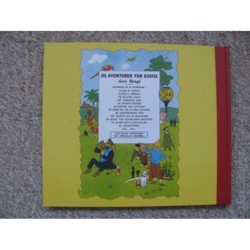Kuifje "De Zonnetempel" - 99 exemplaren - HARDCOVER - 2018