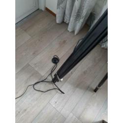 vloerlamp driepoot met kap