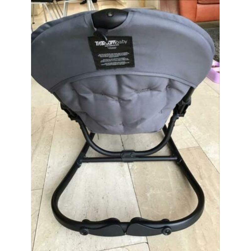 Super stoeltje voor de baby (antracietgrijs)