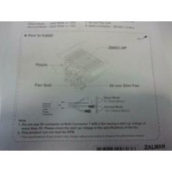 ZALMAN ZF8015ATM ZM-OP1. OPTION Package NEW ventilator