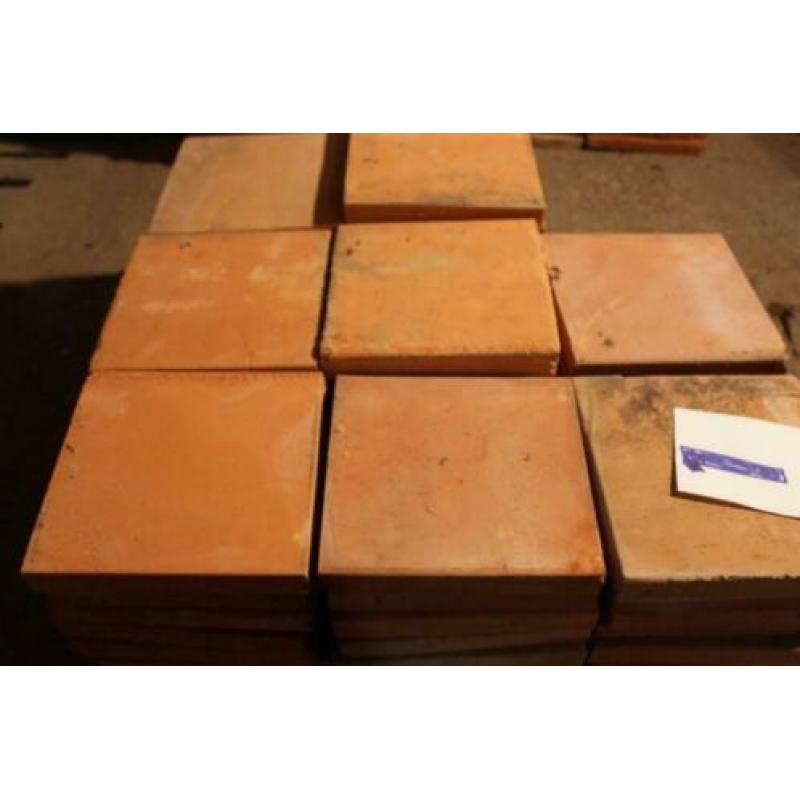 Verschillende soorten estrikken tegels terracotta