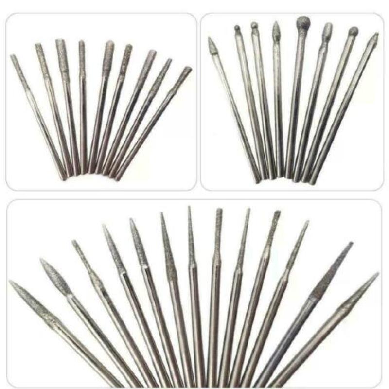 86. 30x Nagel Boortjes frees boren Nail art Pedicure manicur