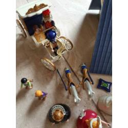 Playmobil vakantiehuis en koets prinsessen