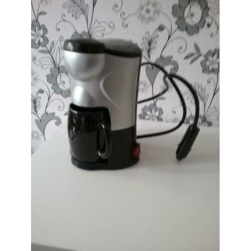 Eénkops koffiezetapparaatje voor onderweg