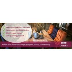 4 Eetkamerstoelen Bistro Cognac