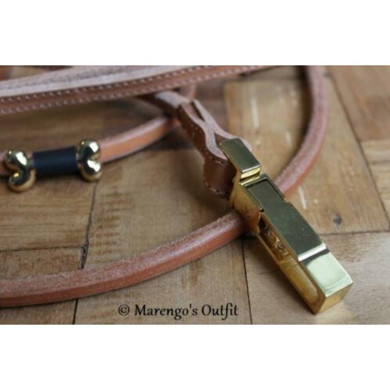 Dogs Department halsband & lijn round naturel 73% korting