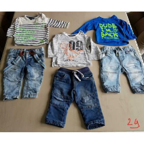 Groot kleding pakket jongen maat 62