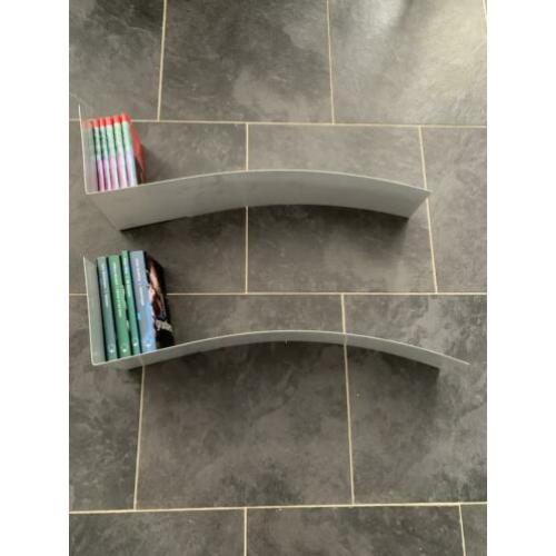 Boekenplanken en tijdschriftenrek
