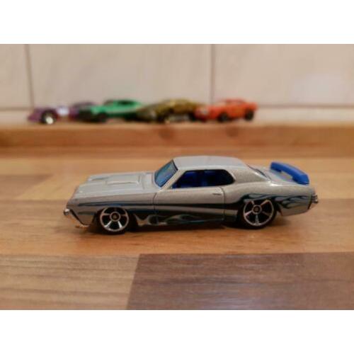 Hotwheels '69 Mercury Cougar Eliminator Grijs Zwart