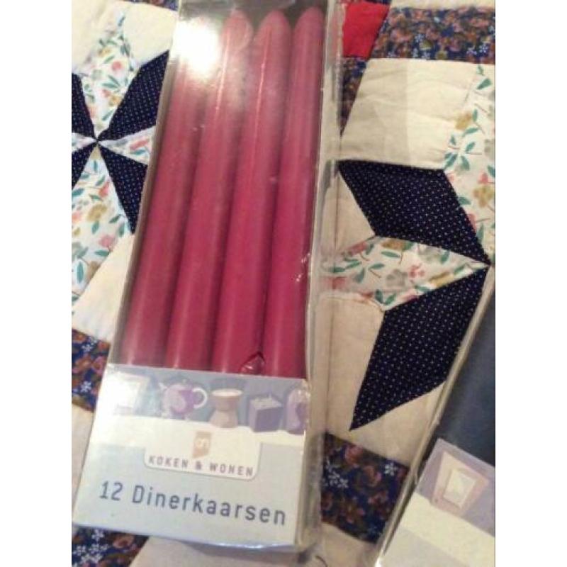 Dinerkaarsen 2 pakken 2 x 12 stuks , 24 stuks
