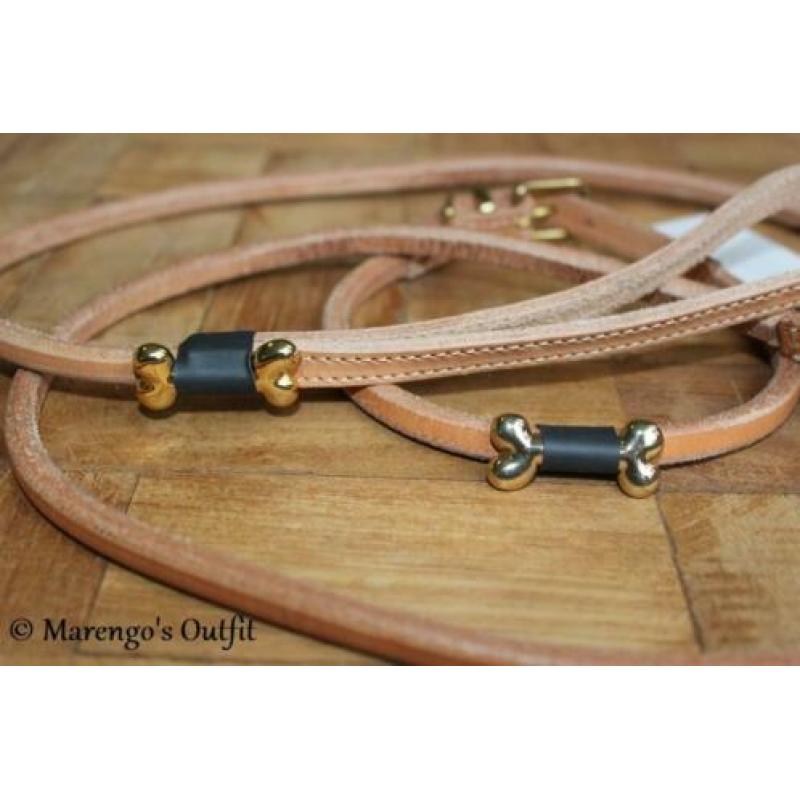 Dogs Department halsband & lijn round naturel 73% korting