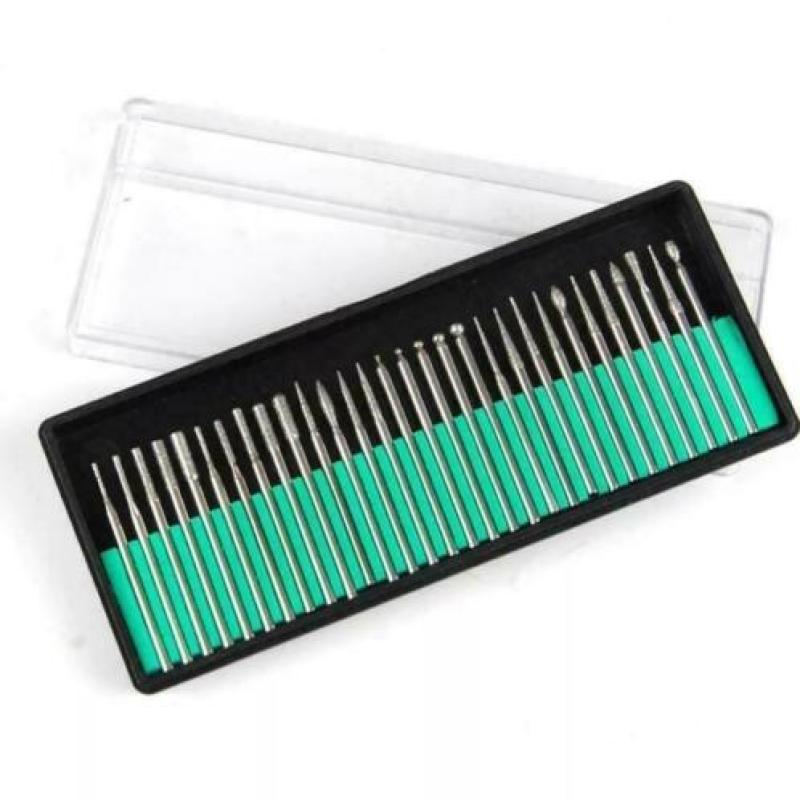 86. 30x Nagel Boortjes frees boren Nail art Pedicure manicur