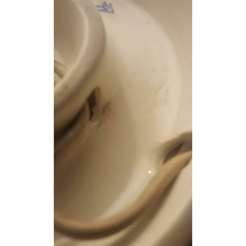 antiek lamp hummel / hummeltje dubbel gemerkt onderzeiden