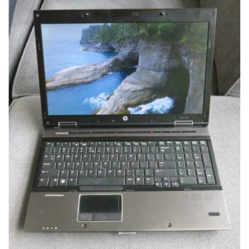 HP Elitebook 8540W Core i5, 8Gb, SSD, 15.4inch, accu nieuw