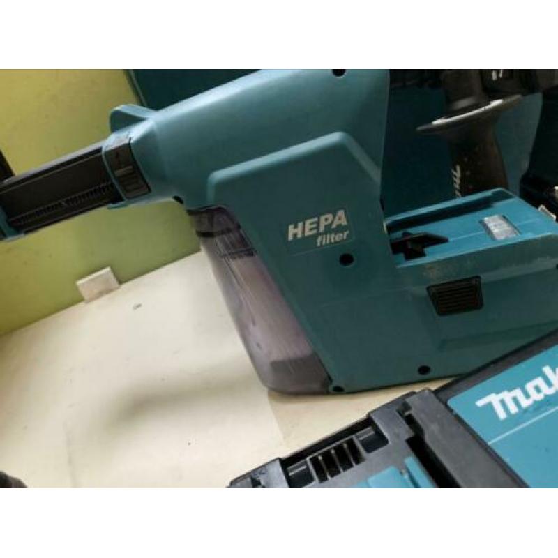 Makita DHR243 5.0Ah met filter 2xkop compleet